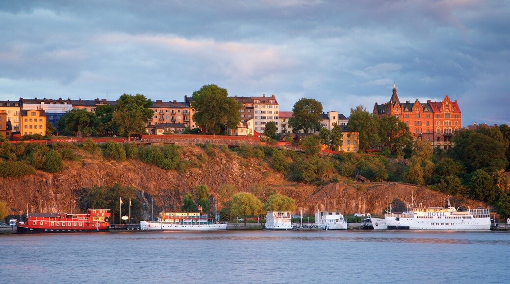 Sodermalm featuring a bay or harbor