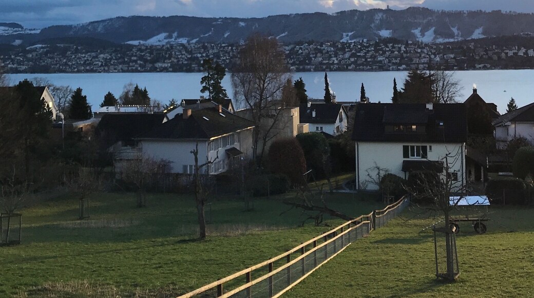 View from above the village.