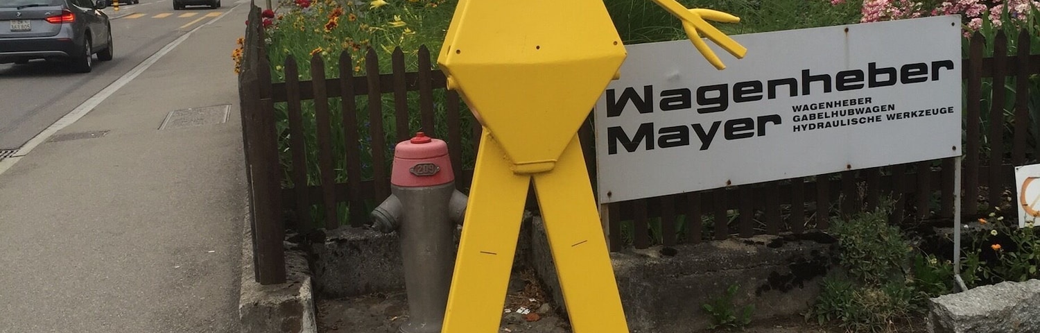 Found this guy waving at passing cars