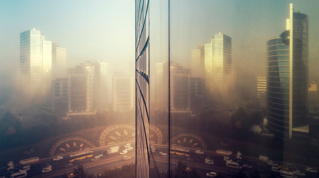 Early morning at Foggy day, istanbul, Turkey