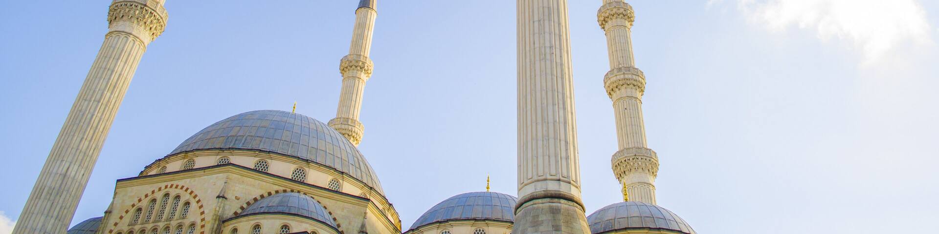 Maltepe Central Mosque in Istanbul Turkey