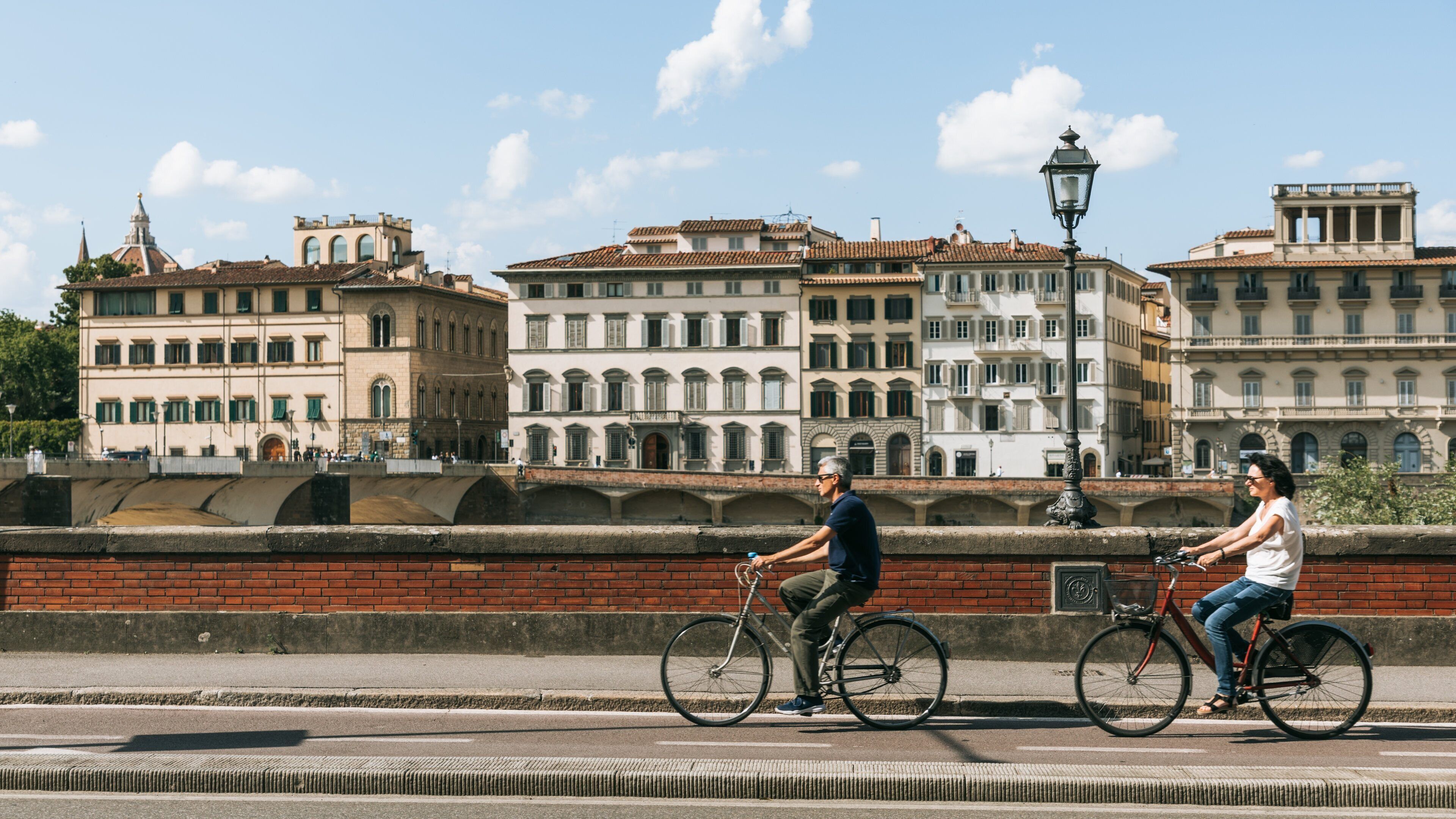 Province of Florence which includes street scenes, cycling and a city