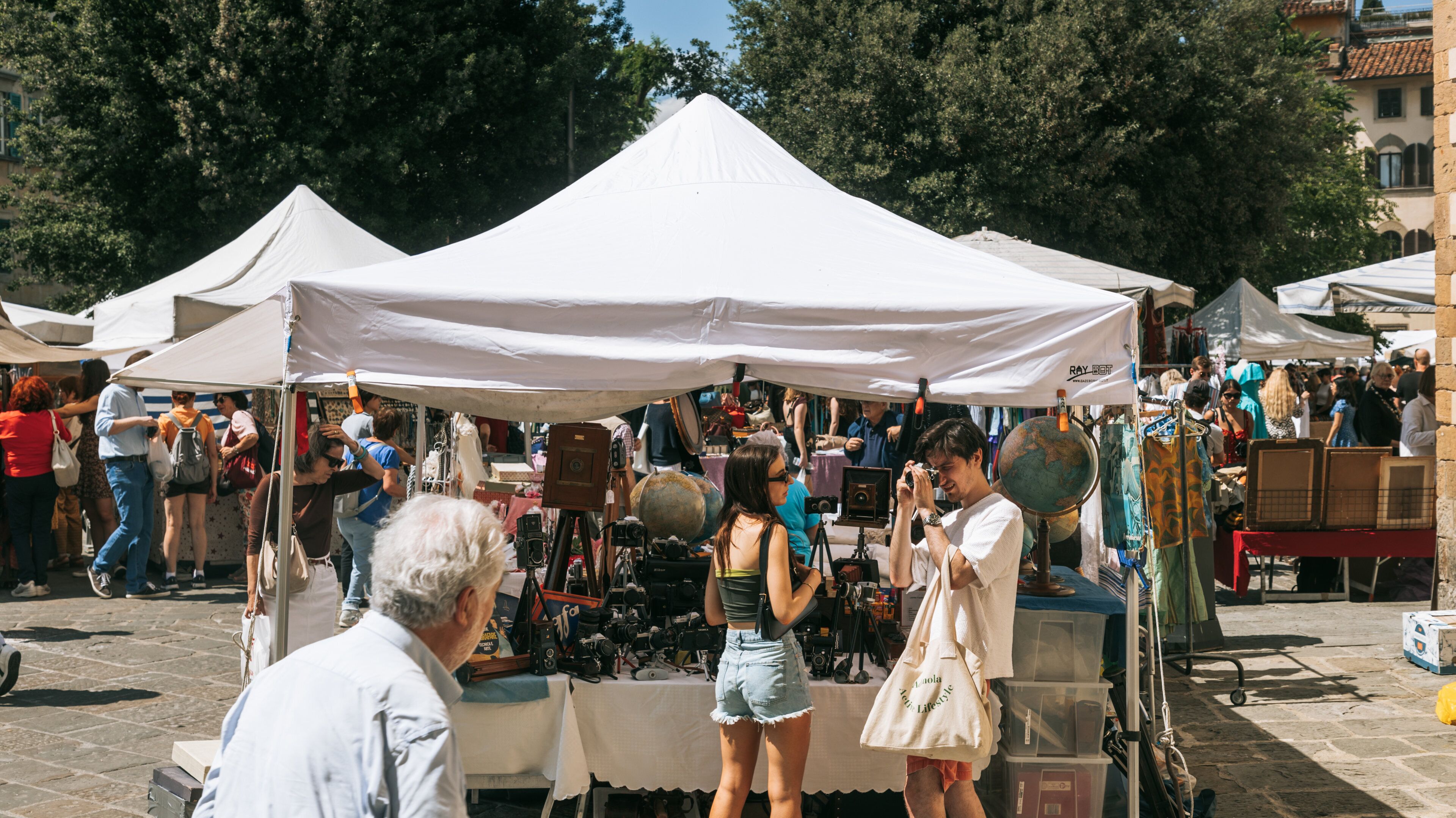 Province of Florence featuring markets and street scenes