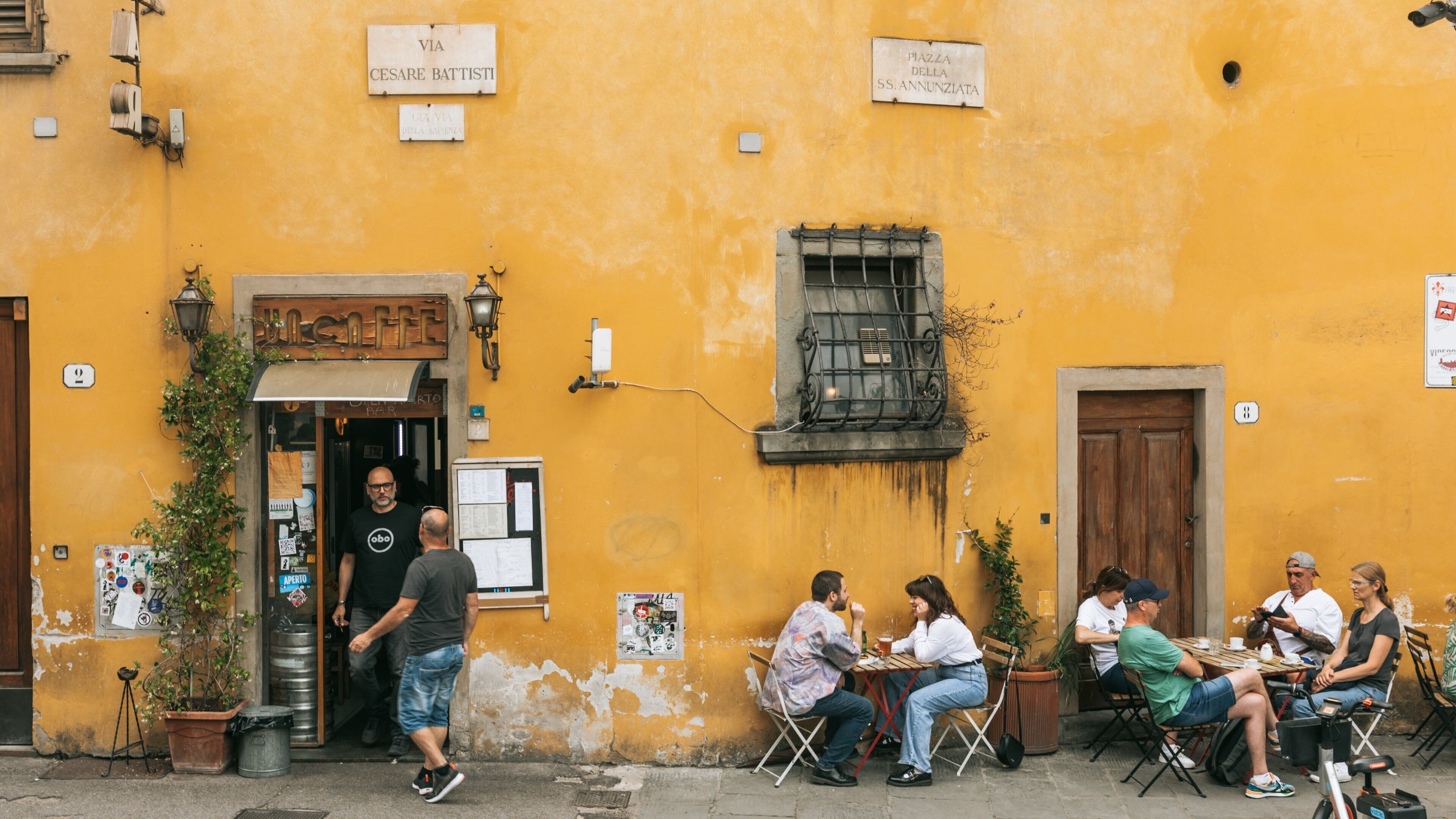 Province of Florence showing street scenes as well as a couple