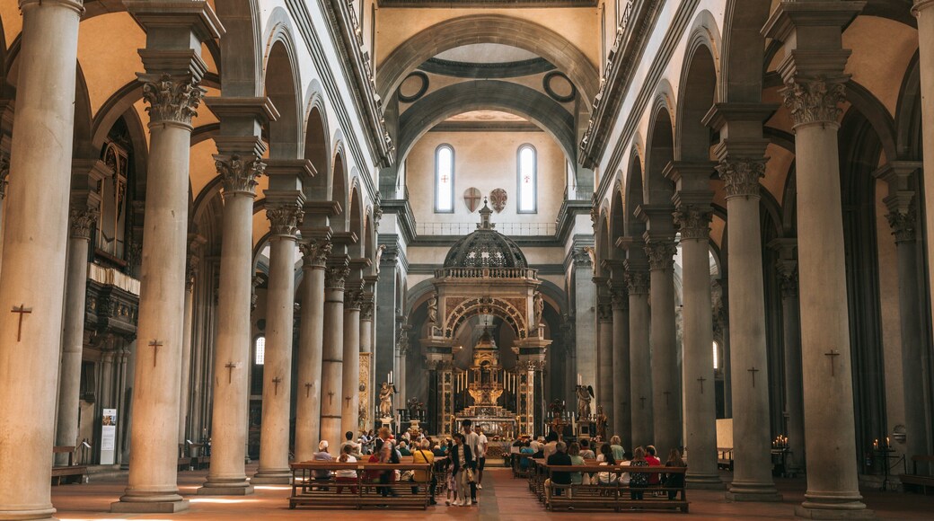 Province of Florence showing interior views, heritage elements and a church or cathedral