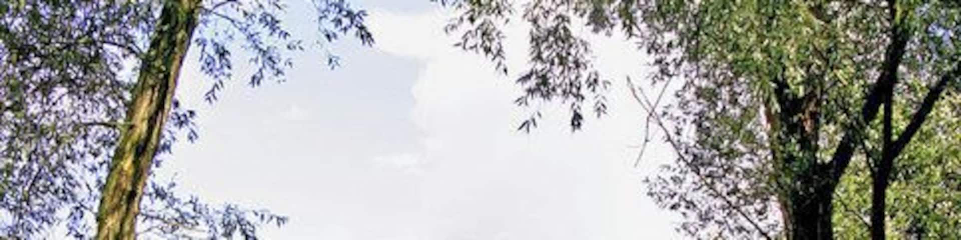 Barnwell Country Park. Located South of Oundle is the Barnwell Country Park. This shot shows one of the lakes making the Park.