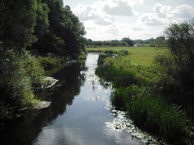 River Nene Viewed from South Bridge on Barnwell Road