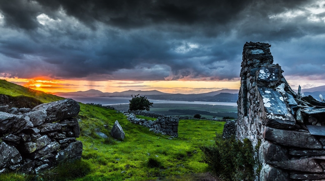 Sunset over Cardigan Bay