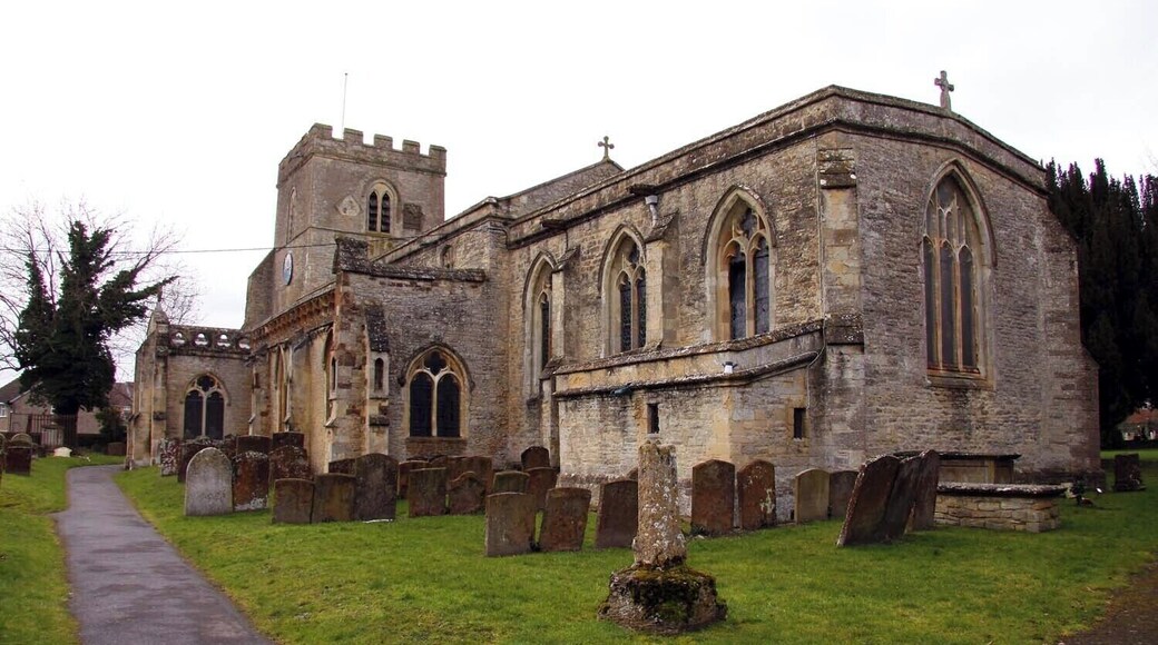 Church of England parish church of St Mary the Virgin, Ambrosden, Oxfordshire, seen from the southeast