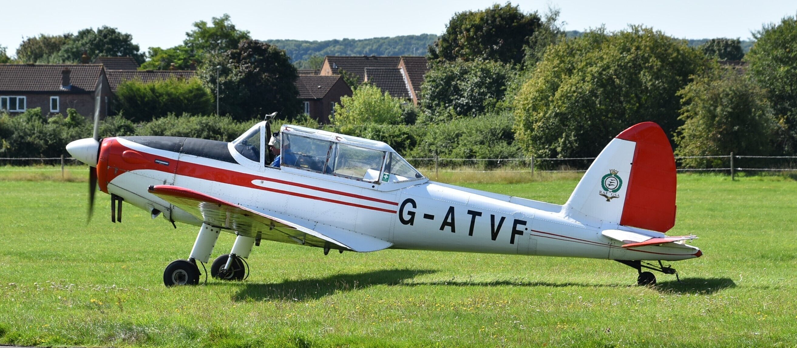 de Havilland Canada DHC-1 at Bicester,Oxon,13/08/17.
