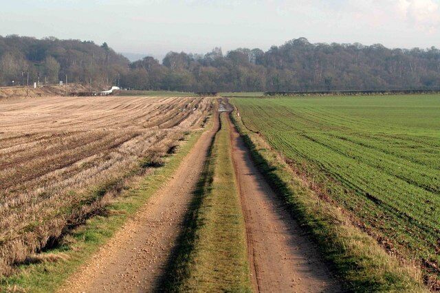 Straight on This path leads to Whisker Hill and West Retford.