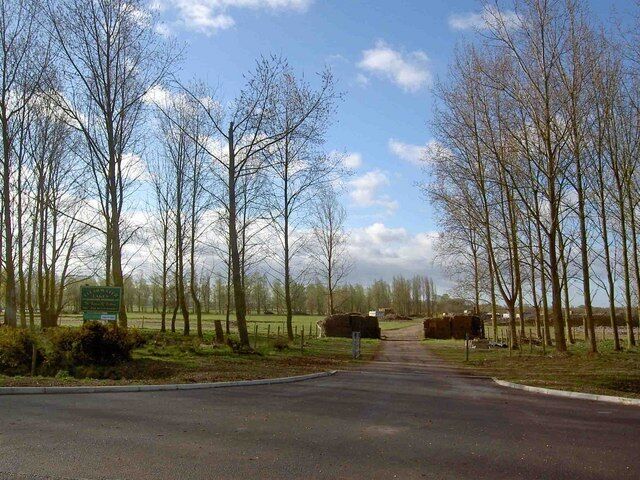 The entrance to Clearwater fishing lakes