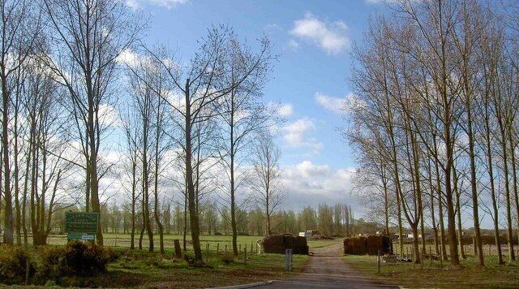 The entrance to Clearwater fishing lakes