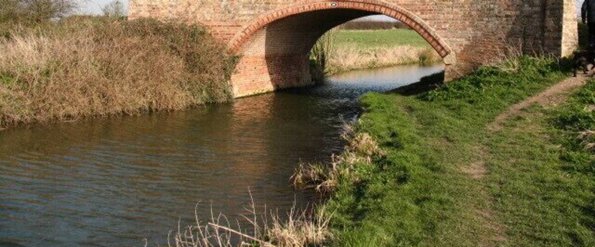Canal Bridge at Clayworth A nice redbrick bridge over the Chesterfield Canal at Clayworth.