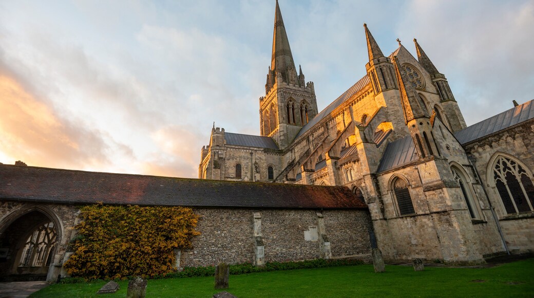 Chichester Cathedral in West Sussex, UK