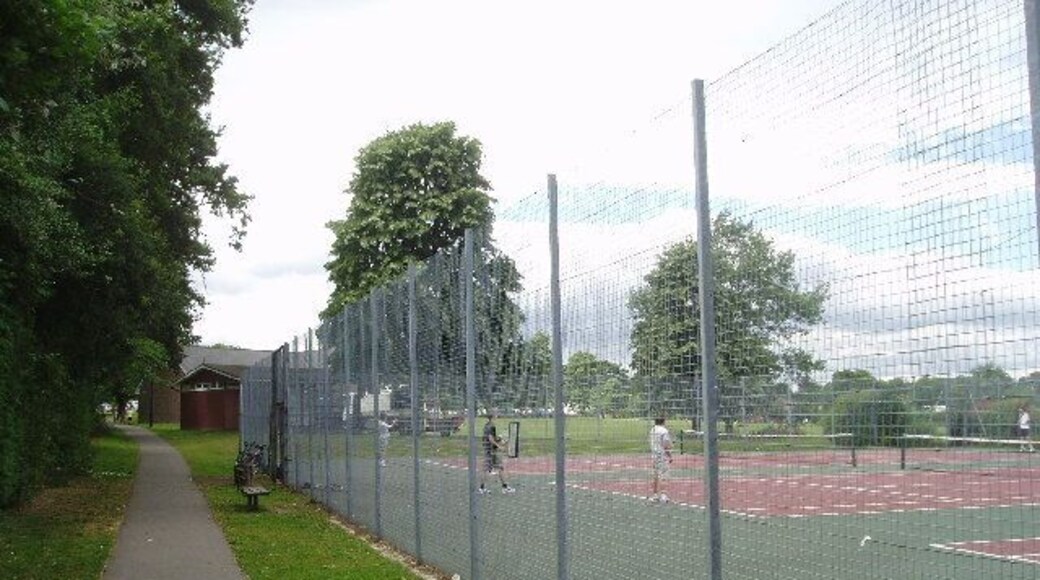 Lindfield Tennis Club. A club with its own pavilion next to the cricket club.