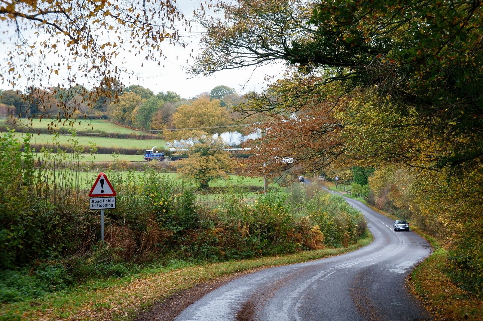 No.323, 'Bluebell', photographed from Keysford Lane. The location is named after the cottages which lie to the right of the lane, just before the railway bridge.