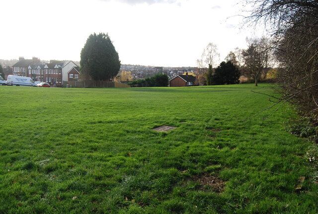 Open ground at the end of Southview Rd.