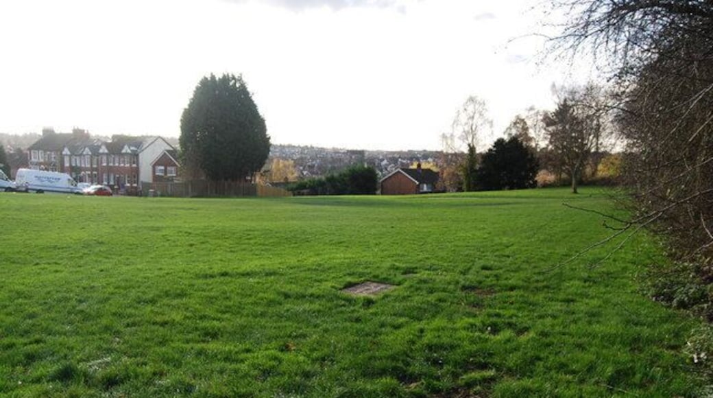 Open ground at the end of Southview Rd.