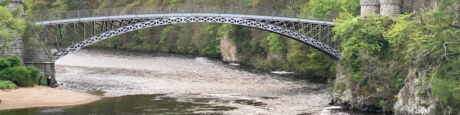 Craigellachie Bridge, just outside Aberlour in the Spey Valley🏴