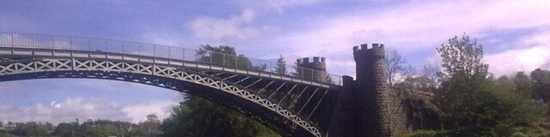 Telfords Bridge Telfords Bridge with the New Concrete bridge Behind