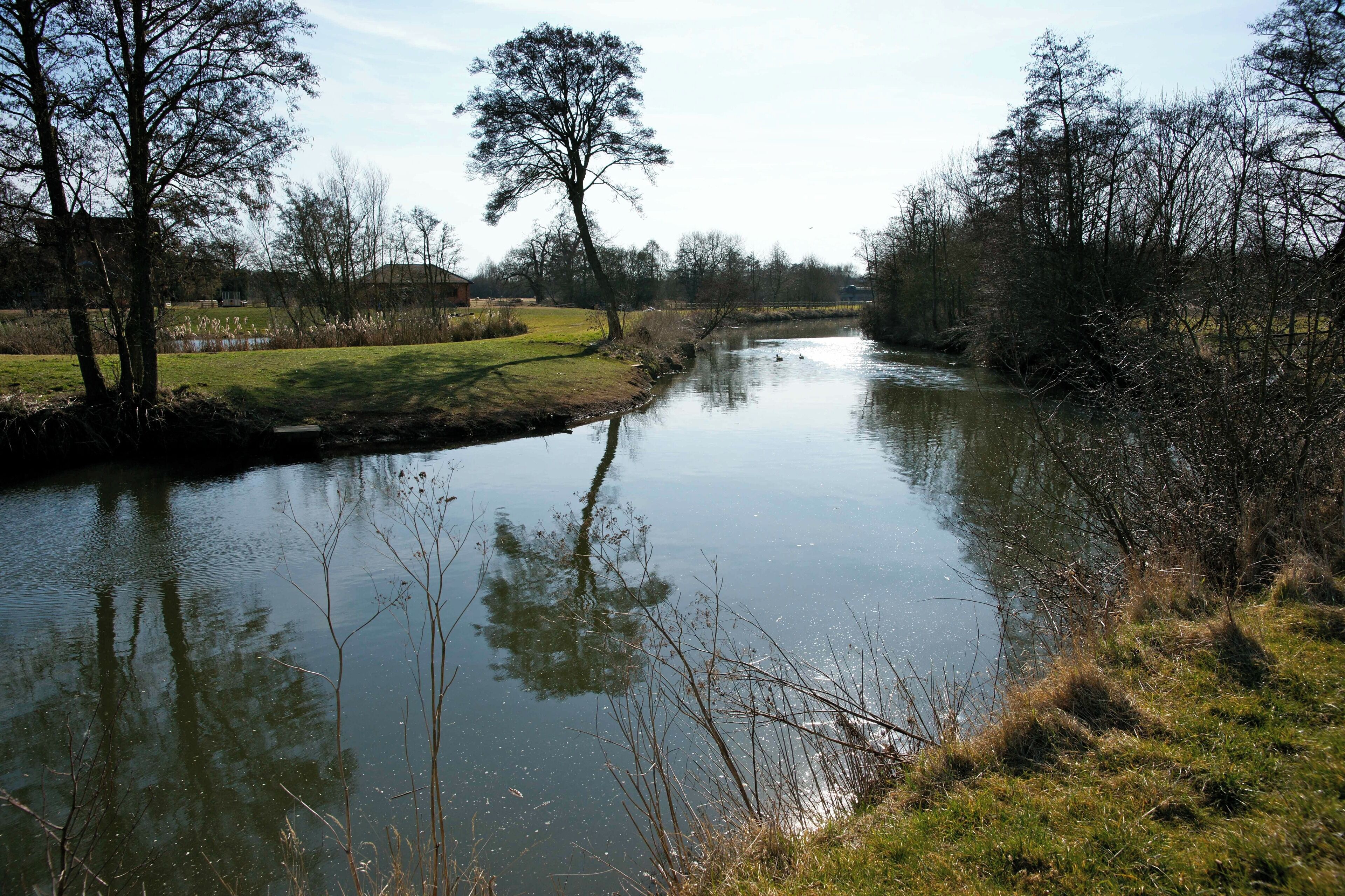 A river runs through it A bend in the River Arrow near Alcester.
