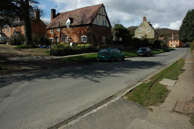 Ashton under Hill Cottages in the village of Ashton under Hill.