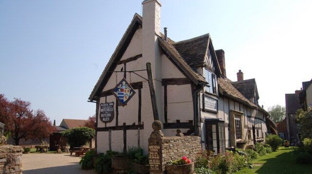 The Fleece Inn at Bretforton This famous old inn is owned by the National Trust.