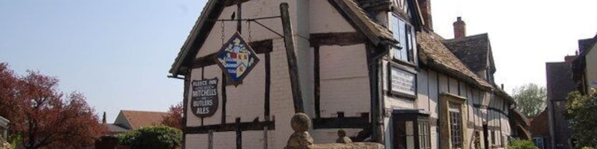 The Fleece Inn at Bretforton This famous old inn is owned by the National Trust.