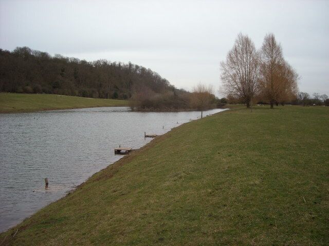 Artificial Lake, Offenham The private fishing lake of the Birmingham Angling Association.