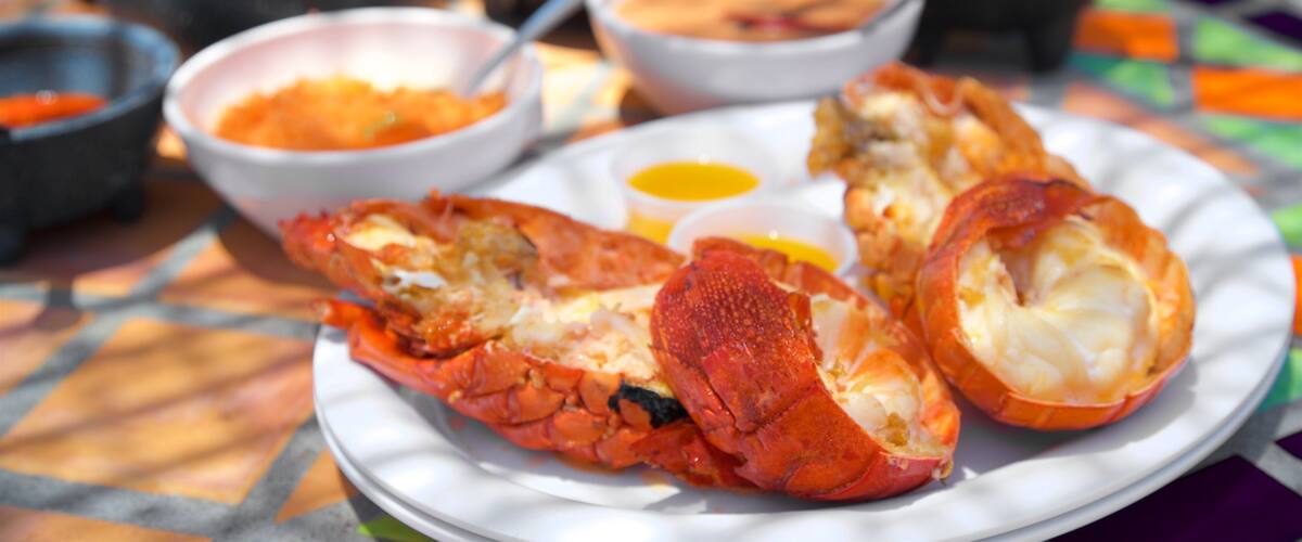 Puerto Nuevo mettant en vedette nourriture