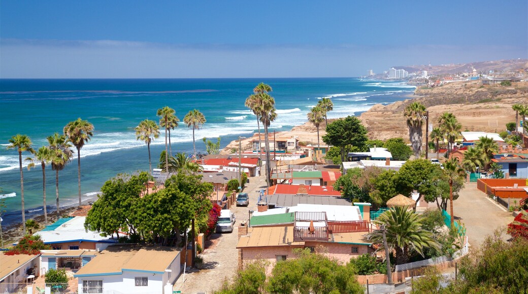 Puerto Nuevo showing tropical scenes, landscape views and a coastal town