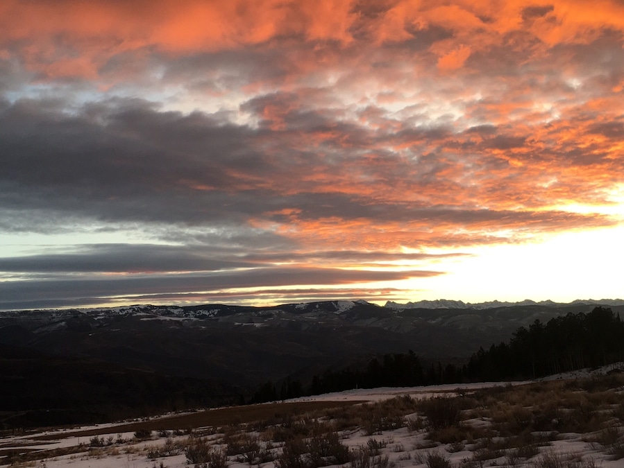 Colorado Rockies Sunrise