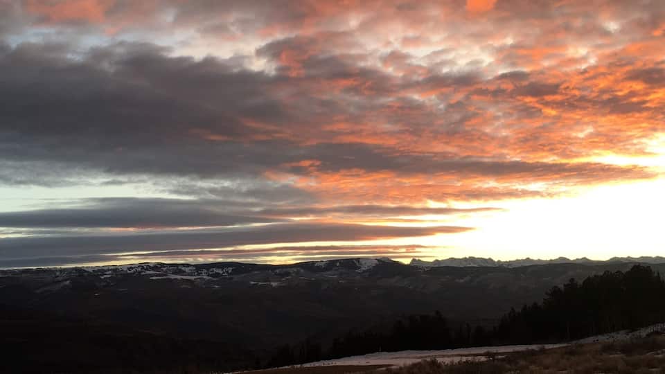 Colorado Rockies Sunrise