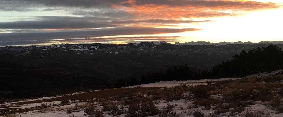 Colorado Rockies Sunrise