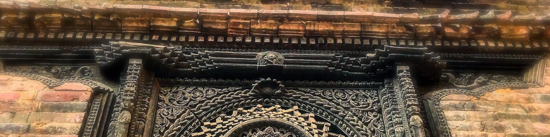 The original peacock window of Bhaktapur.
