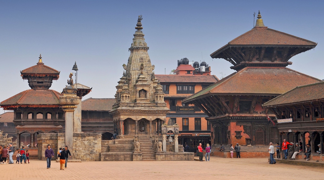 Durbar Square in Bhaktapur, Nepal.