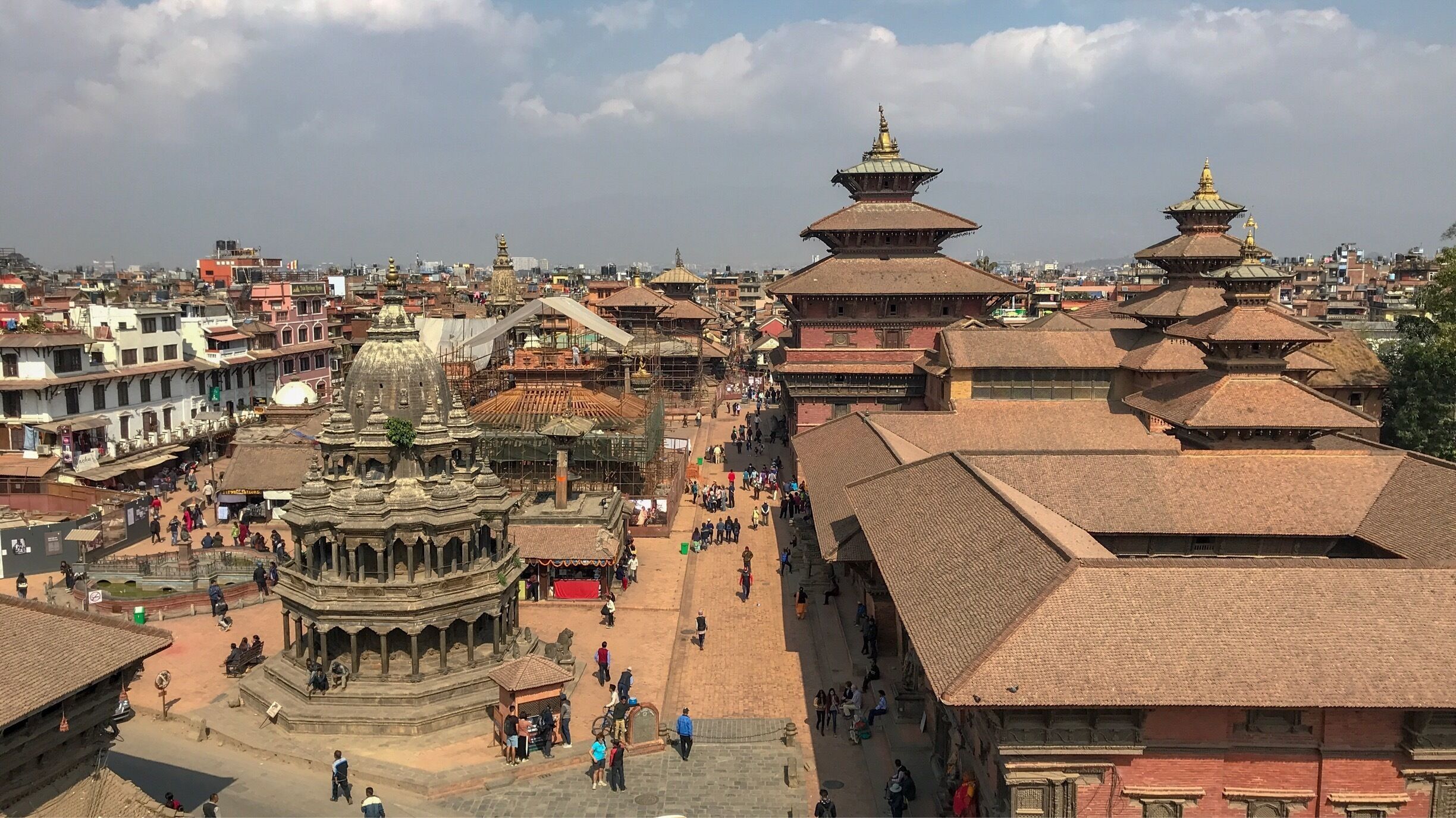 Restoration is still ongoing on Patans Durbar Squre agter the earthquake 2015. Nevertheless: It is home of several very special temples.