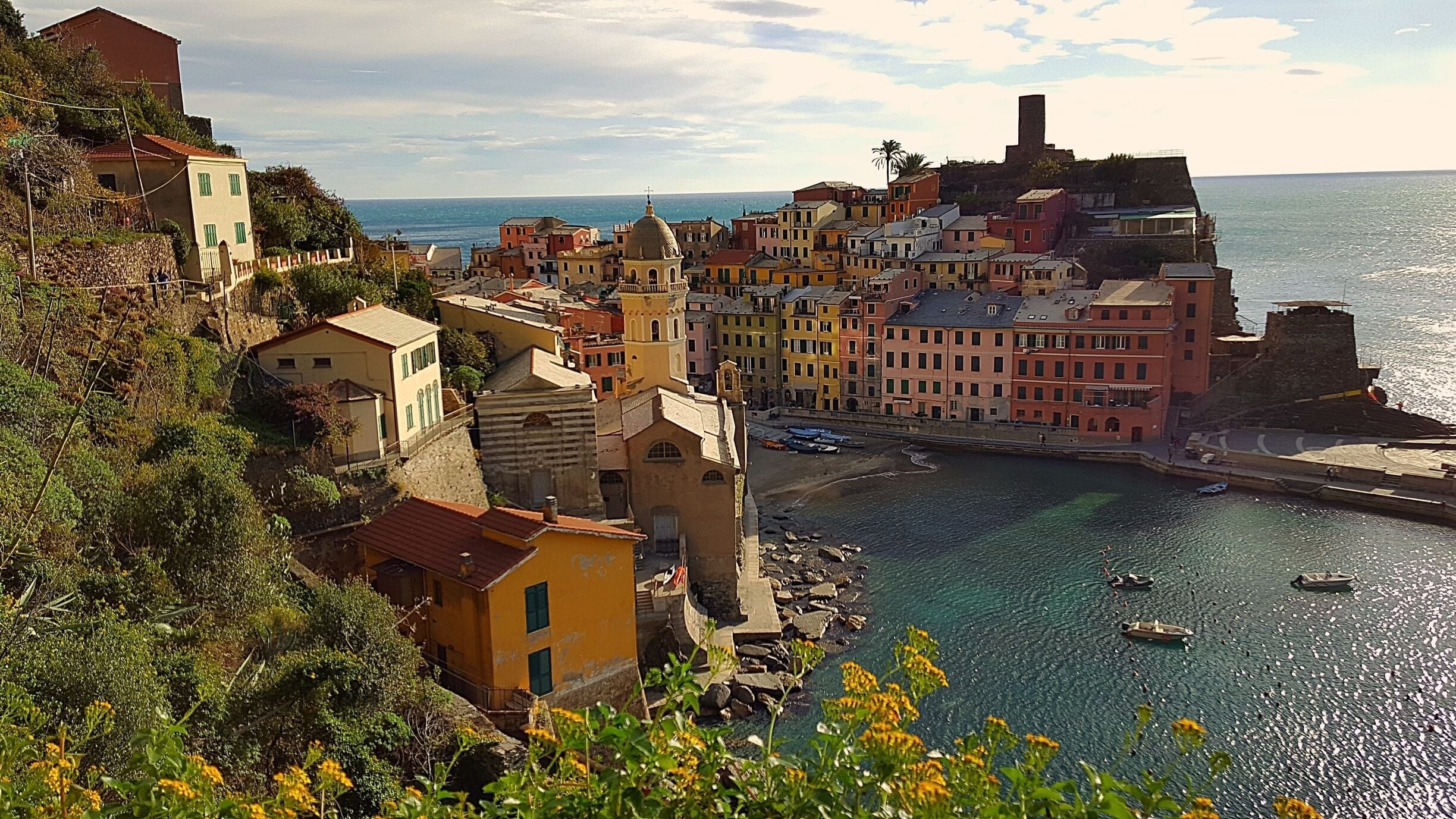 #lifeatexpedia Vernazza has a lot of Italian Charm.  Hiking trails fill the hill sides with views of the town below.
