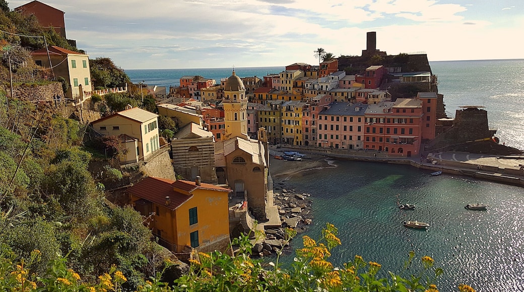 #lifeatexpedia Vernazza has a lot of Italian Charm. Hiking trails fill the hill sides with views of the town below.