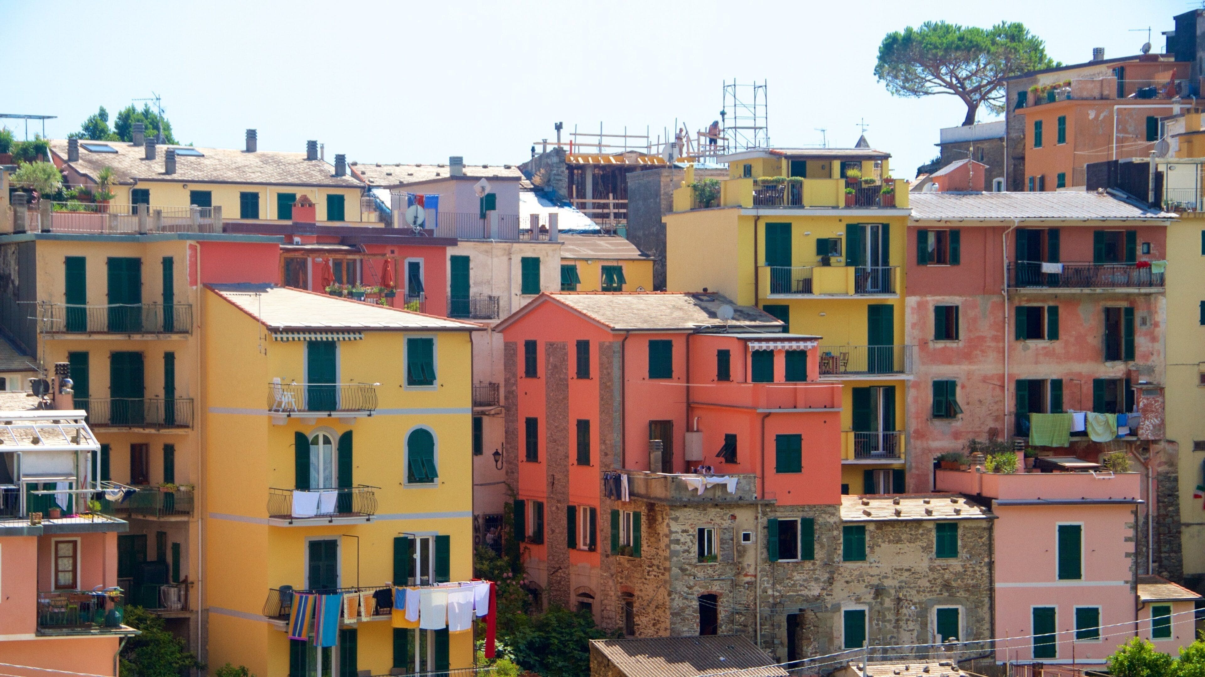 Corniglia which includes a house and a city