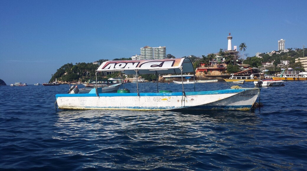 Out on the water in Acapulco