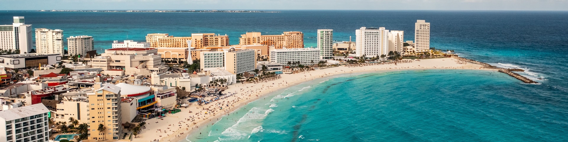 Resort area in Cancun