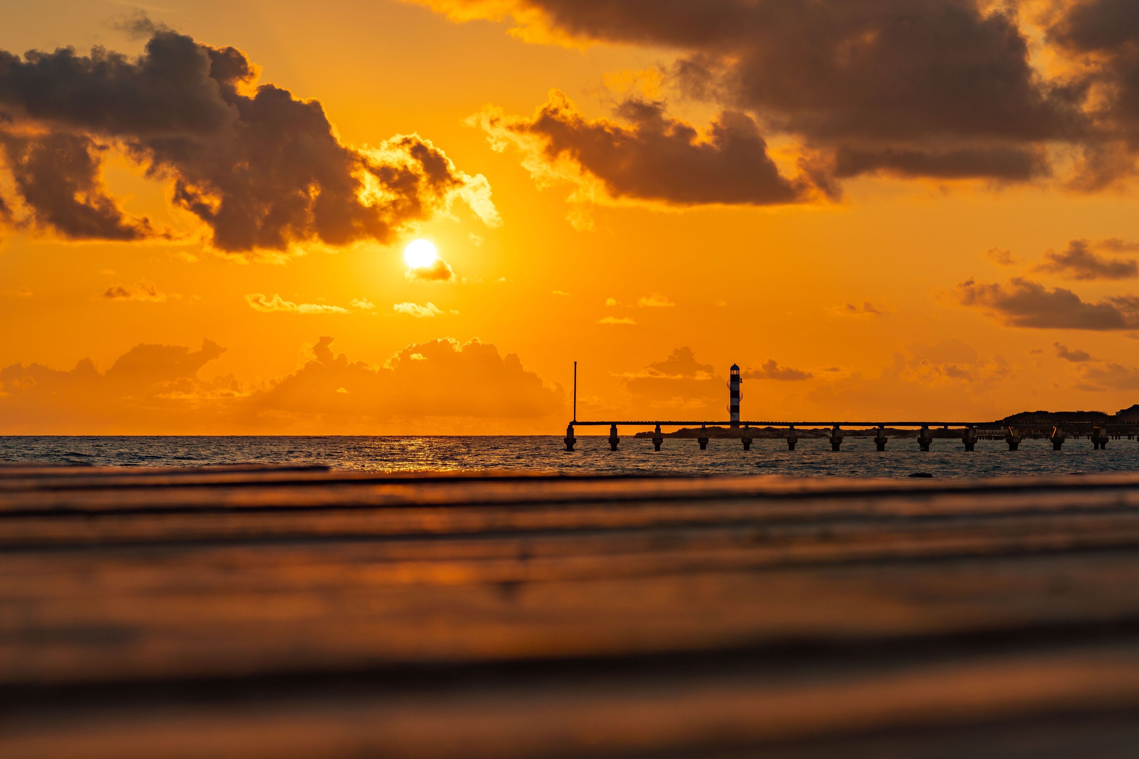 For a week in Cancun we were treated to nothing but great sunrises.  The sun rises early but it’s worth it because the resort is quiet, there’s barely anyone on the beach, and you have no trouble reserving some chairs wherever you want poolside.

We also took a day trip to Chichen Itza which was worth it.  However, if you want to take photos taking one of the large group tours probably isn’t the best idea because you are there in the middle of the day with harsh sunlight that isn’t great for photos.