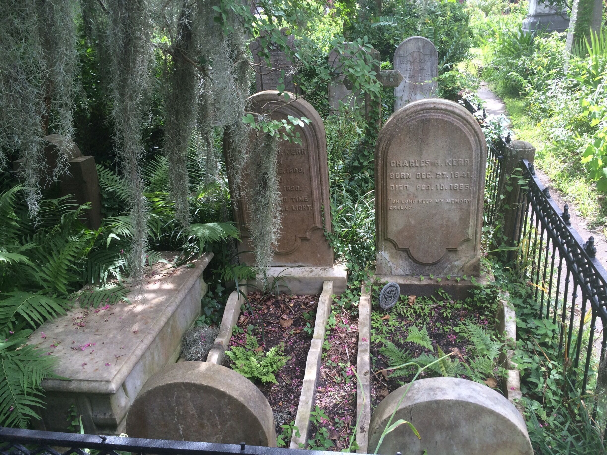 Unitarian church graveyard. One of the oldest Unitarian churches in the U.S. It is VERY overgrown. 