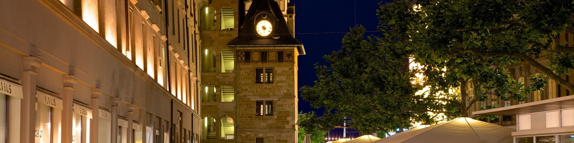 Geneva featuring outdoor eating, nightlife and dining out