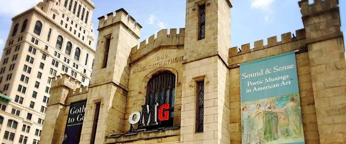 Beautiful museum in downtown Hartford