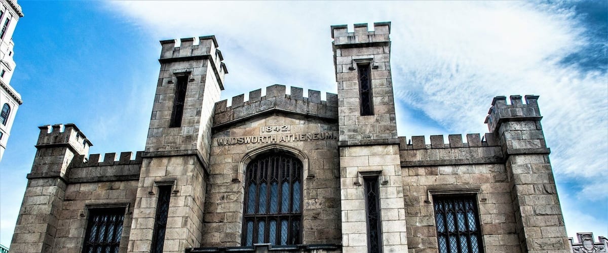 The Wadsworth Atheneum is an art museum located in Hartford, Connecticut.
