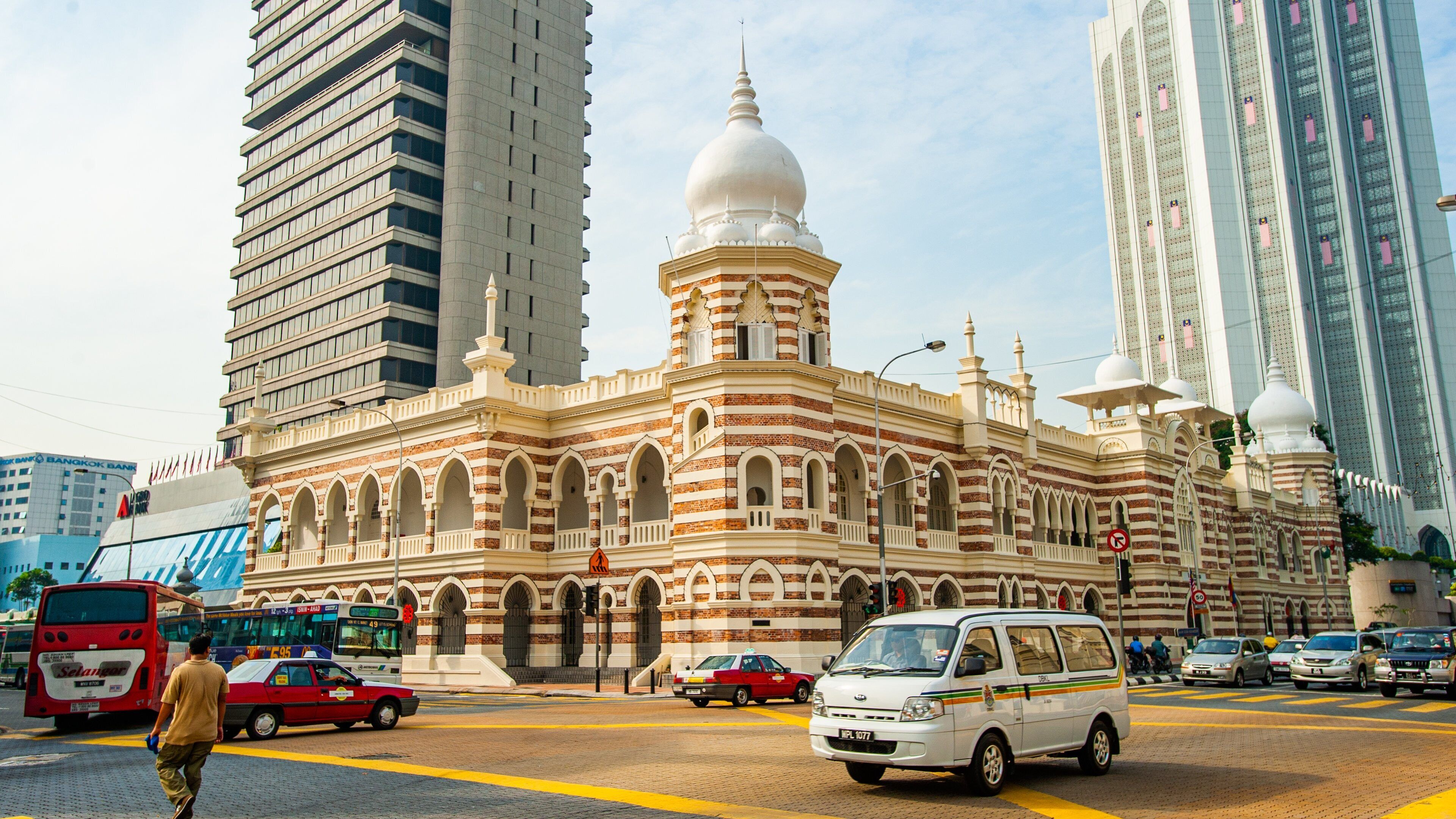 Kuala Lumpur which includes heritage architecture and a city