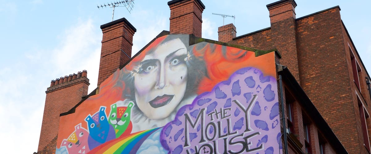 Manchester showing outdoor art